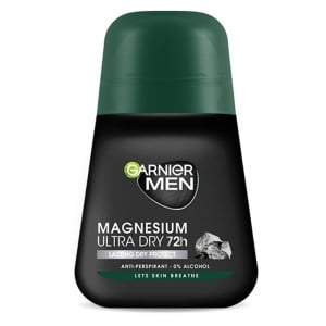 Deodorant Antiperspirant Roll on pentru Barbati Magnesium Ultra Dry 72h, Garnier 50 ml