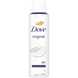 Deodorant antiperspirant spray, 0% Alcool, Original, Dove, 200 ml