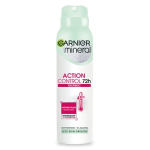 Deodorant Antiperspirant Spray pentru Femei Action Control 72h, Garnier 150 ml