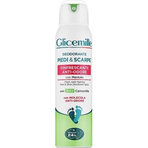 Corp, glicemille | Deodorant pentru picioare si pantofi cu mușețel si mentol, glicemille, 150 ml | 1001cosmetice.ro