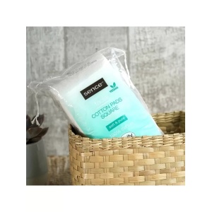 [Dischete demachiante patrate 100% bumbac, sence, 50 bucati - 1001cosmetice.ro] [2]