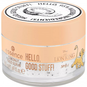 Exfoliant delicat pentru fata hello, good stuff! coconut face scrub disney the lion king essence, 50 ml thumb 1 - 1001cosmetice.ro