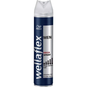 Fixativ Mega Spray Starker Halt, Wellaflex Men, 250 ml