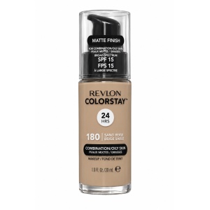 Machiaj | Fond de ten revlon colorstay combination/oily skin, pentru ten gras/mixt, sand beige 180, 30 ml | 1001cosmetice.ro