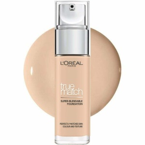 Fond de ten True Match/Accord Parfait, L'Oreal Paris, 1.N Ivory, 30 ml