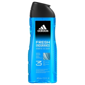 Gel de dus 3 in 1 corp, par, fata Fresh Endurance, Adidas, 400 ml