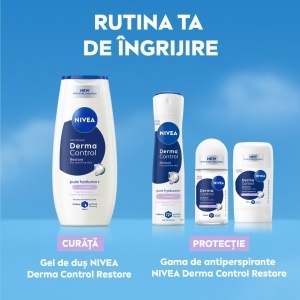 [Gel de dus derma control restore pentru piele sensibila, nivea, 500 ml - 1001cosmetice.ro] [4]