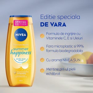 [Gel de dus summer happiness, nivea, 250 ml - 1001cosmetice.ro] [5]