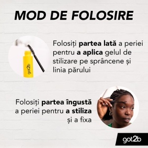[Gel de par mascara glued rezistent la apa pentru fixarea sprâncenelor si firelor rebele, got2be, 16 ml - 1001cosmetice.ro] [6]