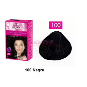 Kallos glow vopsea de par negru 100 thumb 2 - 1001cosmetice.ro