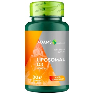 Afectiuni | Liposomal d3 4000ui adams vision, 30cps | 1001cosmetice.ro