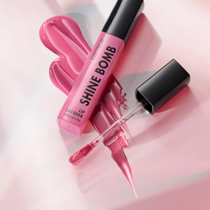 Luciu de buze shine bomb lip lacquer pinky promise 060, catrice, 3 ml thumb 15 - 1001cosmetice.ro