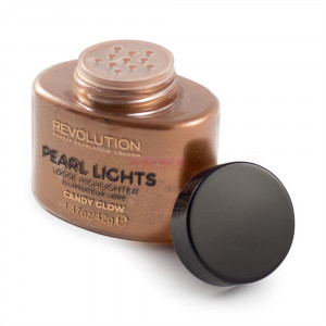 Makeup revolution pearl lights loose highligter candy glow iluminator pudra thumb 3 - 1001cosmetice.ro