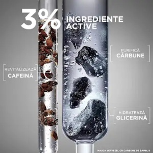 [Masca servetel pentru reducerea cearcanelor si revitalizare, cu carbune si cafeina, garnier skin naturals, 5g - 1001cosmetice.ro] [4]