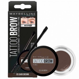 Maybelline tattoo brow waterproof pomada pentru sprancene dark brown 05 thumb 5 - 1001cosmetice.ro