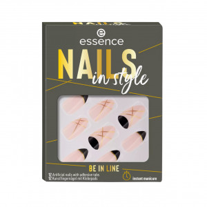 Nails in Style, unghii false BE IN LINE 12, Essence