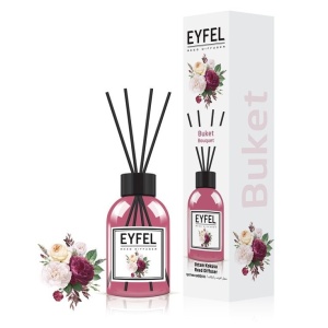 Odorizant betisoare pentru camera Red Diffuser, miros Floral, Eyfel 120 ml
