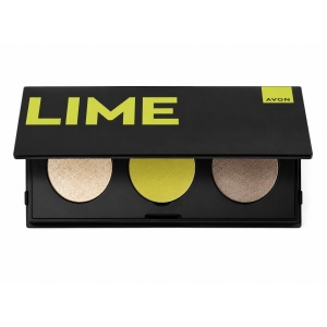 Make-up | Paleta trio farduri pentru pleoape your power lime, avon 4,8 g | 1001cosmetice.ro