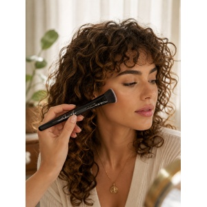 [Pensula oblică pentru conturarea feței, rial makeup accessories, 15-7 - 1001cosmetice.ro] [2]