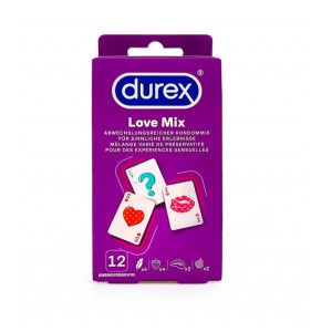Prezervative love mix, set 12 bucati durex thumb 1 - 1001cosmetice.ro