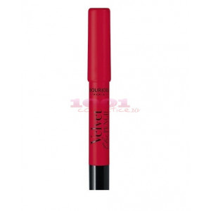 Ruj de buze tip creion, bourjois velvet the pencil rouge es carmin 15 thumb 2 - 1001cosmetice.ro