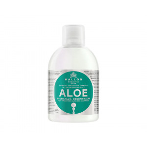Sampon hidratant si regenerant pentru par Aloe Kallos, 1000ml