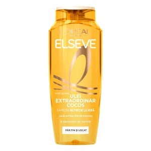Sampon &amp; balsam, loreal | Sampon pentru par uscat cu ulei de cocos, extraordinary oil coco, elseve l'oreal | 1001cosmetice.ro