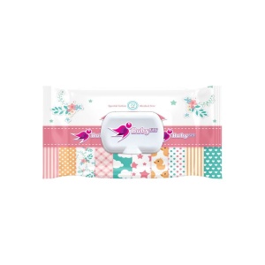 [Servetele umede pentru copii, baby fin spring line, pachet roz, 72 bucati - 1001cosmetice.ro] [3]