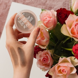 [Set duo cu pudra de sprancene medium 02, essence - 1001cosmetice.ro] [2]