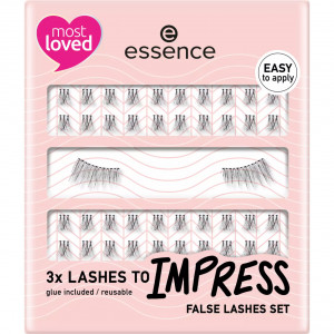 Set gene false lashes to impress, essence, 3 seturi thumb 2 - 1001cosmetice.ro