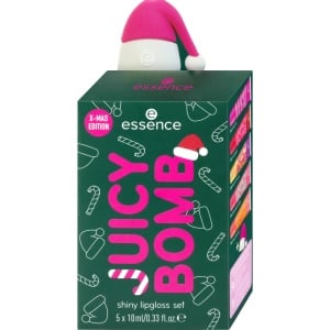 [Set luciu de buze cu cinci arome de craciun, pentru buze ultralucioase si vesele, juicy bomb xmas, essence - 1001cosmetice.ro] [4]