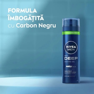 [Spuma de ras, deep black carbon, nivea men, 200 ml - 1001cosmetice.ro] [6]