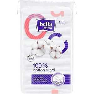 Promotii | Vata 100% bumbac, bella, 100 g | 1001cosmetice.ro
