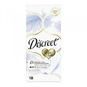 Absorbante zilnice fara parfum skin love discreet, 18 buc thumb 1 - 1001cosmetice.ro