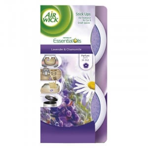 AIR WICK ESSENTIAL OILS STICK UPS ODORIZANT LAVANDER & CHAMOMILE SET 2 BUCATI