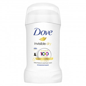 Antiperspirant deodorant stick Invisible Dry, Dove, 40 ml