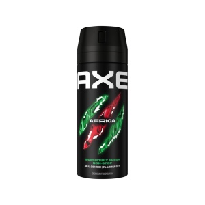 Spray și stick pentru bărbați, axe | Antiperspirant spray, irresistibly fresh, africa, axe, 150 ml | 1001cosmetice.ro