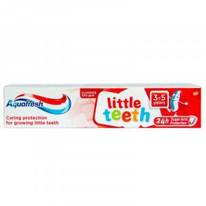 AQUAFRESH LITTLE TEETH PASTA DE DINTI PENTRU COPII 3-5 ANI