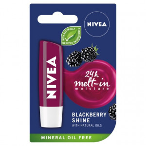 [Balsam de buze blackberry shine, nivea, 4.8 g - 1001cosmetice.ro] [1]