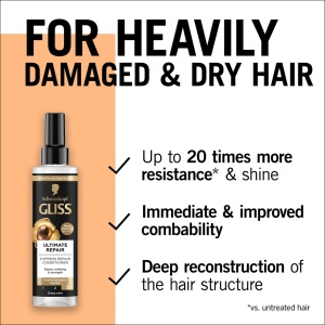 [Balsam fara clatire pentru par foarte degradat, ultimate repair, gliss, 200 ml - 1001cosmetice.ro] [3]