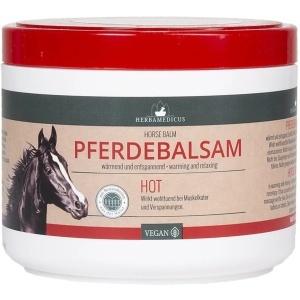 Creme și loțiuni de corp | Balsam puterea calului hot cu extract de ardei iute, herbamedicus, 500 ml | 1001cosmetice.ro
