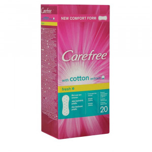 Carefree absorbante zilnice cotton fresh 20 bucati thumb 2 - 1001cosmetice.ro