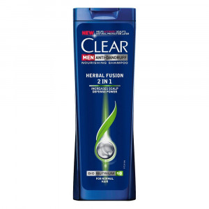 CLEAR MEN HERBAL FUSION 2IN1 SAMPON ANTIMATREATA WITH HERBAL EXTRACT