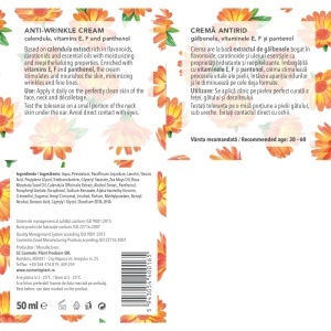 [Crema antirid cu galbenele si vitaminele e, f si pantenol cosmetic plant, 50 ml - 1001cosmetice.ro] [3]