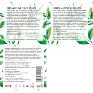 [Crema antirid de noapte q10 + ceai verde si complex mineral energizant cosmetic plant, 50 ml - 1001cosmetice.ro] [3]