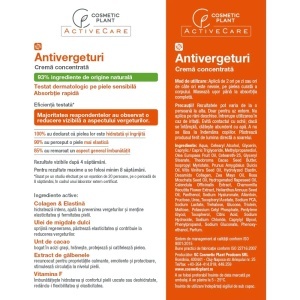 [Crema concentrata antivergeturi active care cosmetic plant, 150 ml - 1001cosmetice.ro] [6]