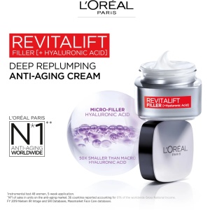 [Crema de zi antirid cu acid hialuronic revitalift filler loreal, 50 ml - 1001cosmetice.ro] [2]