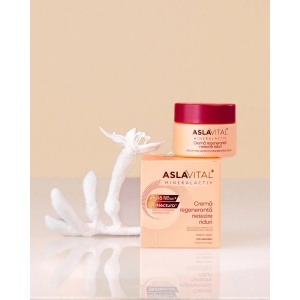 [Cremă regenerantă de noapte pentru netezirea ridurilor, pentru ten sensibil aslavital mineralactiv, 50 ml - 1001cosmetice.ro] [5]