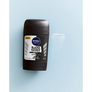 Deo anti-perspirant stick 48h black & white invisible original, nivea men, 50 ml thumb 3 - 1001cosmetice.ro