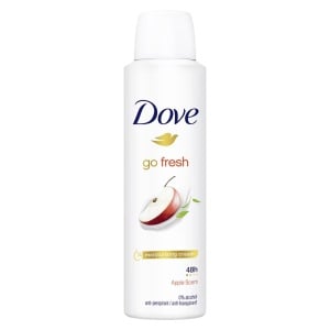 Deodorant antiperspirant spray, 0% Alcool, Go Fresh Apple Scent, Dove, 150 ml